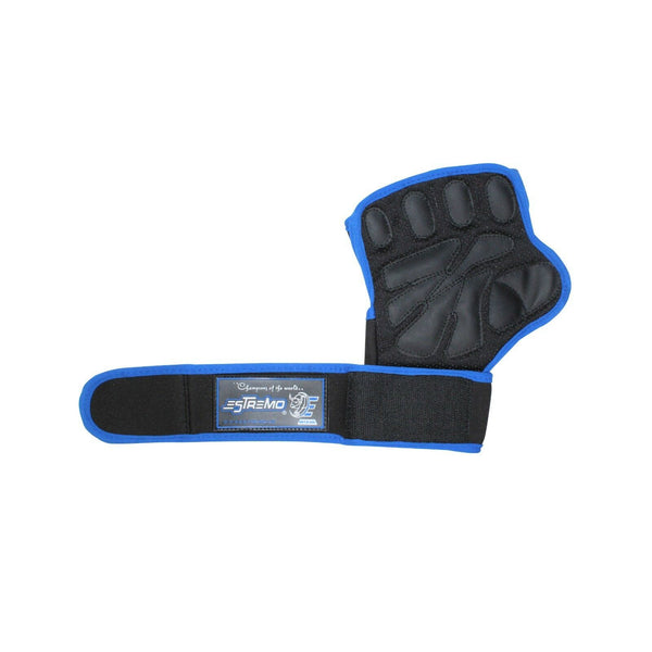 Weight Lifting Set – Belt, Gloves & Wrist Wraps In Blue For Men & Women Gym Training