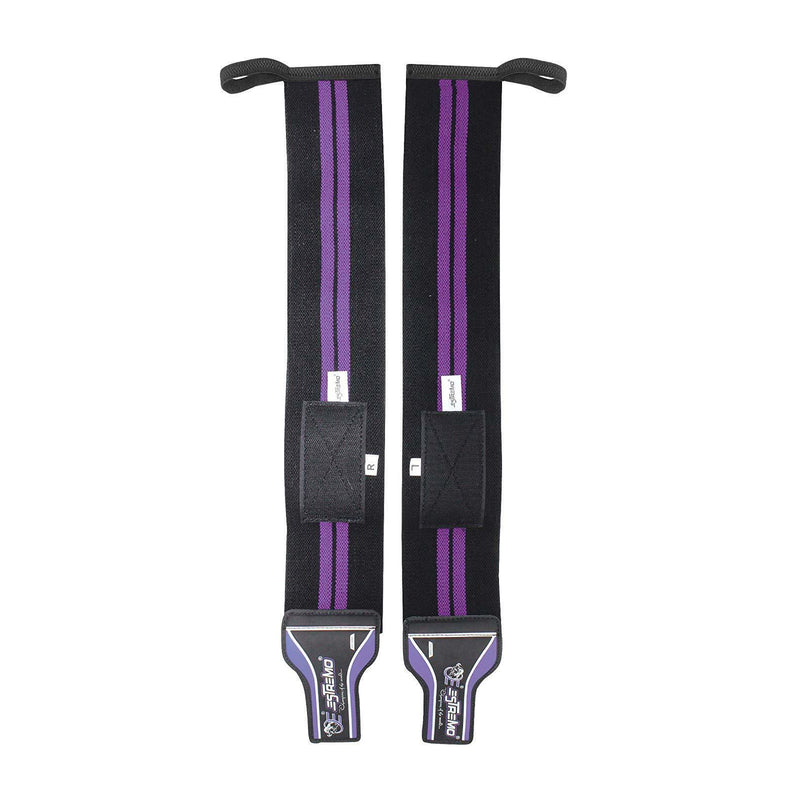 Wrist Wraps - Purple - Estremo Fitness