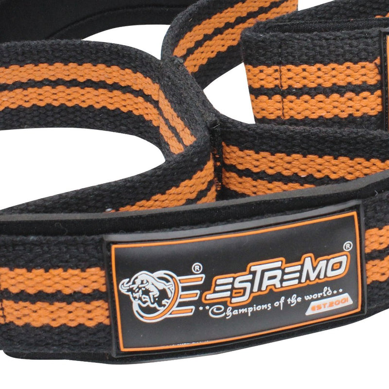 Figure 8 Double Wrist Straps - Orange - Estremo Fitness