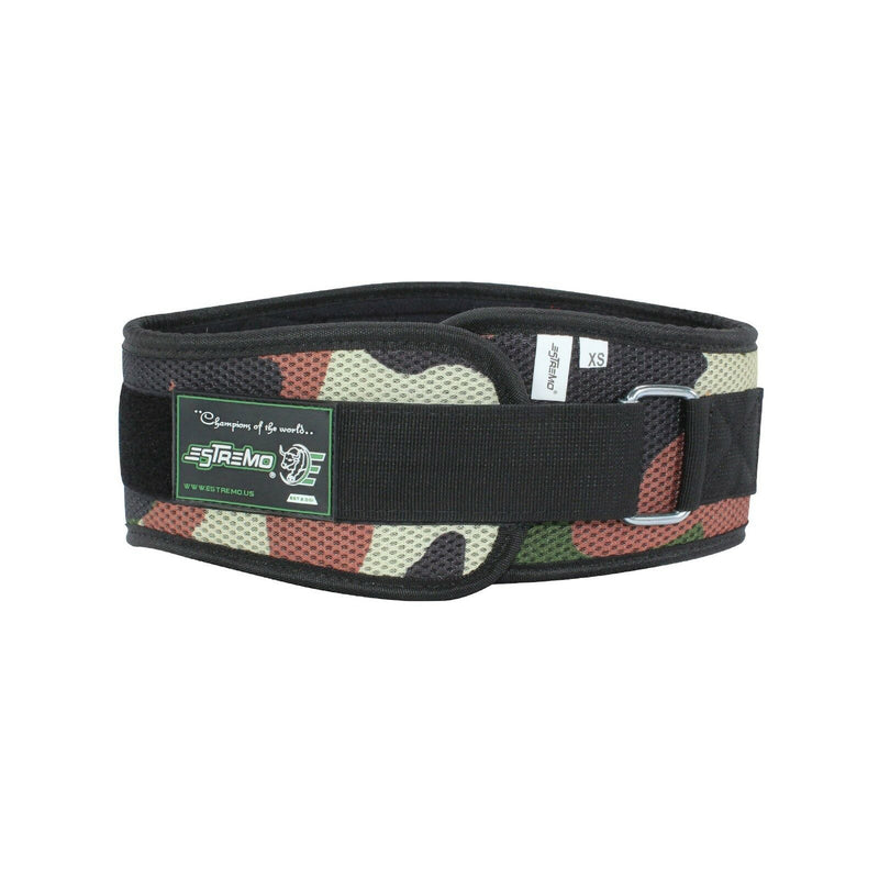 Weightlifting Belt 6" Neoprene - Camouflage - Estremo Fitness