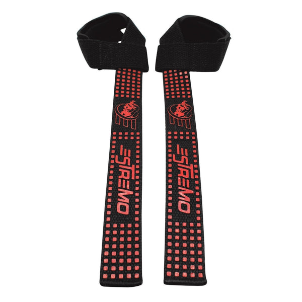 Bar Lifting Straps Red - Estremo Fitness