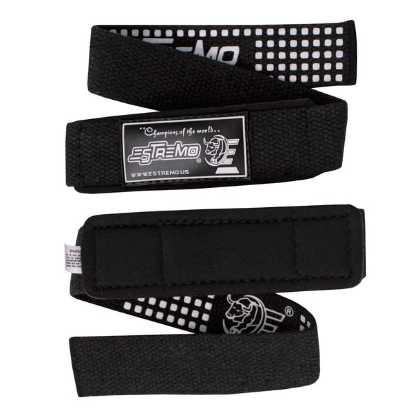 Bar Lifting Straps - Black - Estremo Fitness