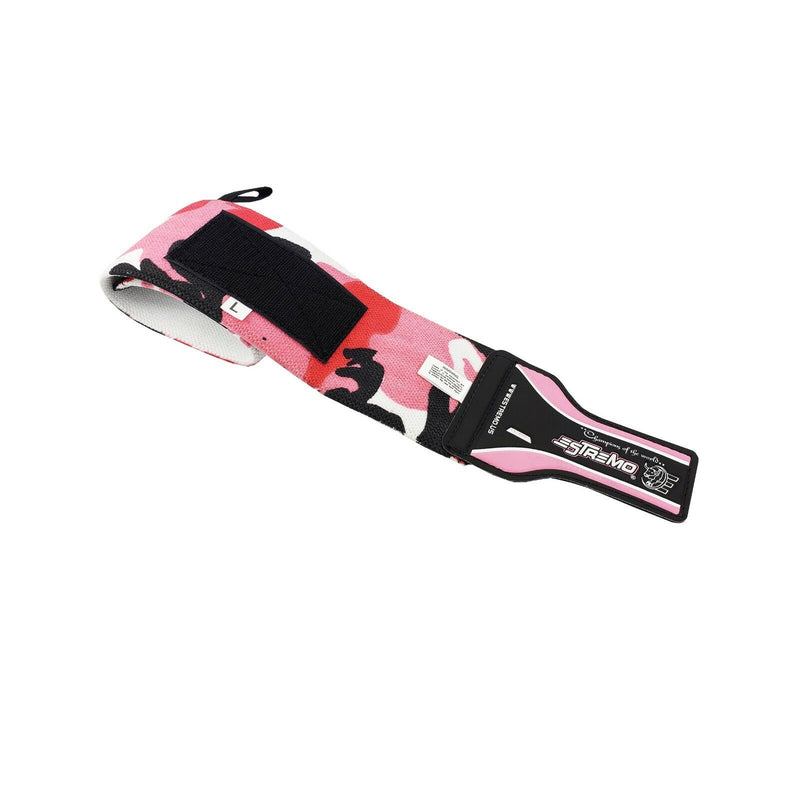 Wrist Wraps - Pink Camo - Estremo Fitness