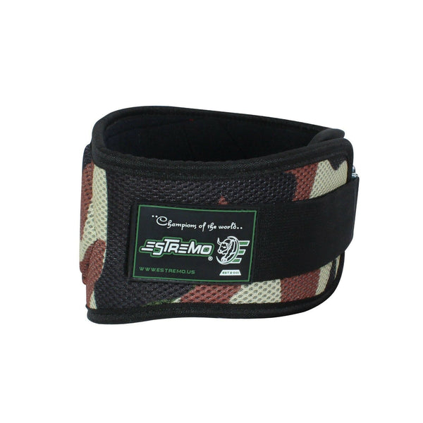 Weightlifting Belt 6" Neoprene - Camouflage - Estremo Fitness