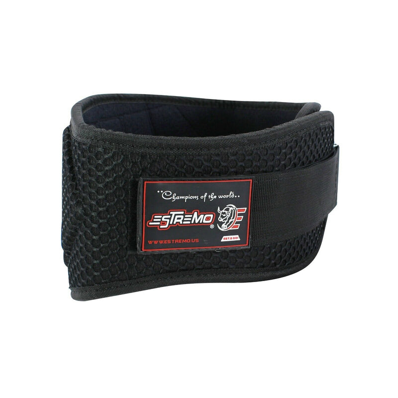 Weightlifting Belt 6" Neoprene - Black - Estremo Fitness