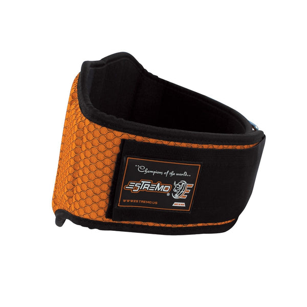 Weightlifting Belt 8" Neoprene - Orange - Estremo Fitness