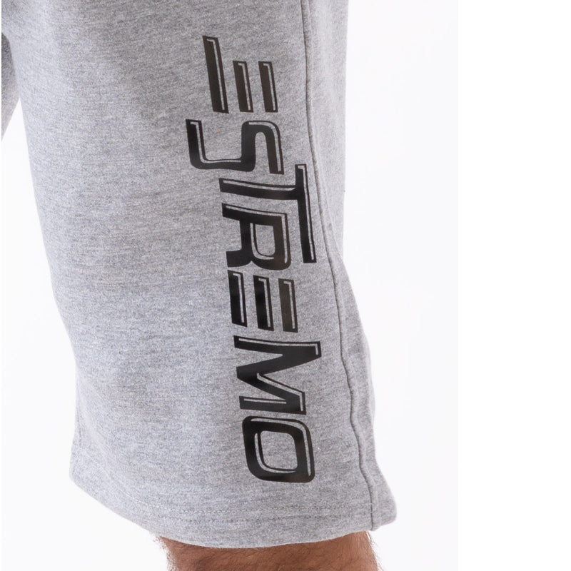 Estremo Fitness Poly/Cot Blend Premium Shorts - Grey - Estremo Fitness