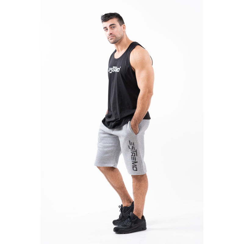 Estremo Fitness Flex-Knit Scoop Neck Stringer Vests - Black - Estremo Fitness