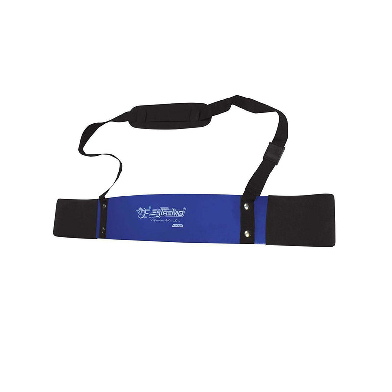 Arm Blaster for Bicep Curls - Blue - Estremo Fitness