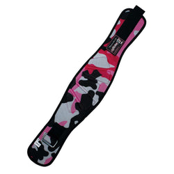 Weightlifting Belt 6" Neoprene - Pink Camo - Estremo Fitness