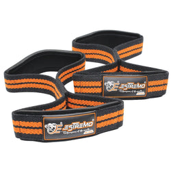 Figure 8 Double Wrist Straps - Orange - Estremo Fitness