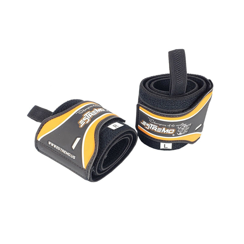 Wrist Wraps - Orange - Estremo Fitness
