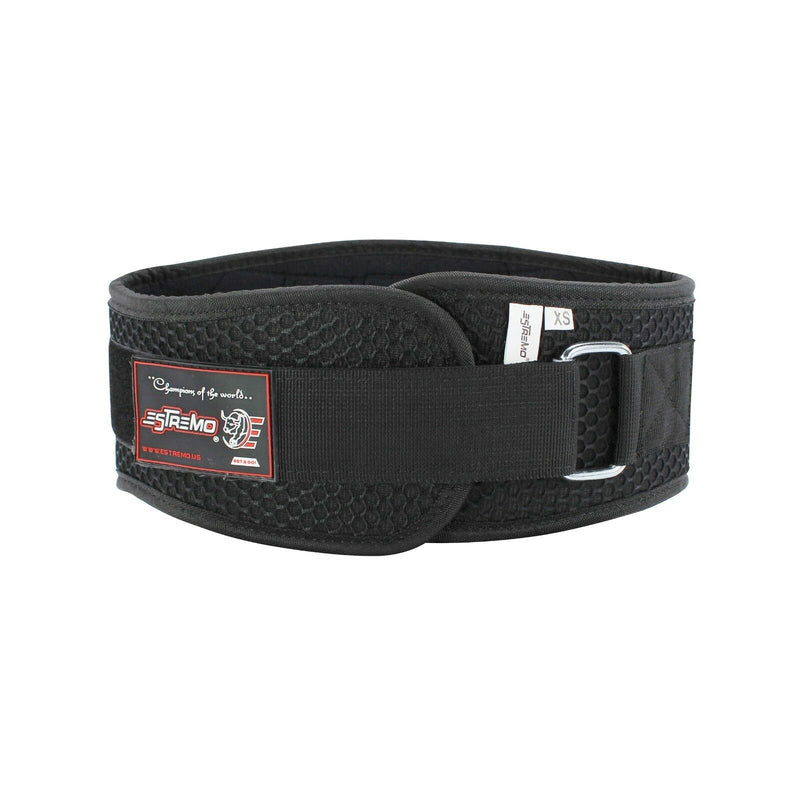 Weightlifting Belt 6" Neoprene - Black - Estremo Fitness