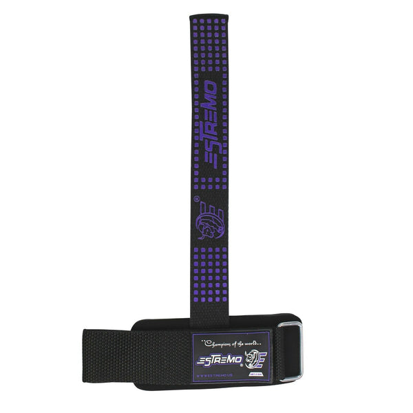 Wrist Support Bar Lifting Straps - Purple - Estremo Fitness