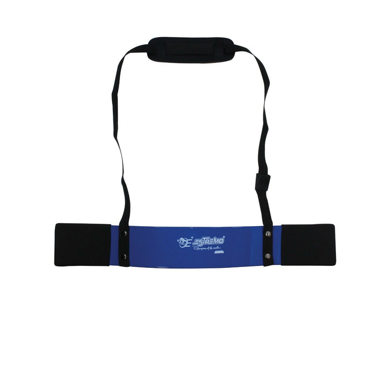 Arm Blaster for Bicep Curls - Blue - Estremo Fitness