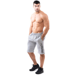 Estremo Fitness Poly/Cot Blend Premium Shorts - Grey - Estremo Fitness