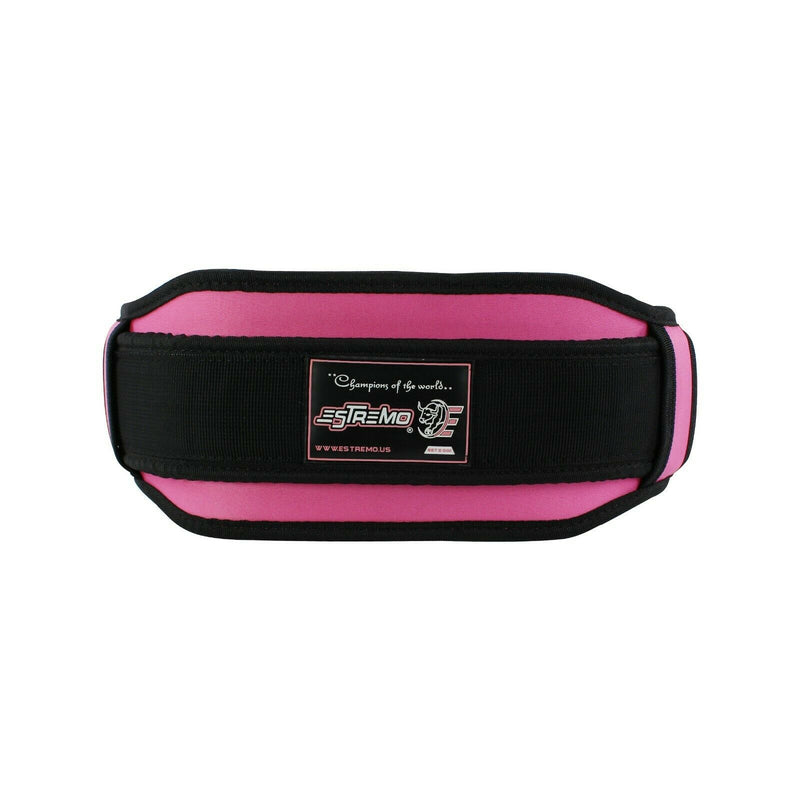Weightlifting Double Belt - Pink - Estremo Fitness