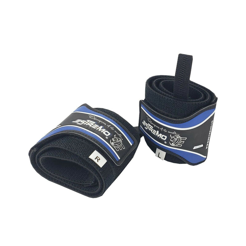 Wrist Wraps - Blue - Estremo Fitness