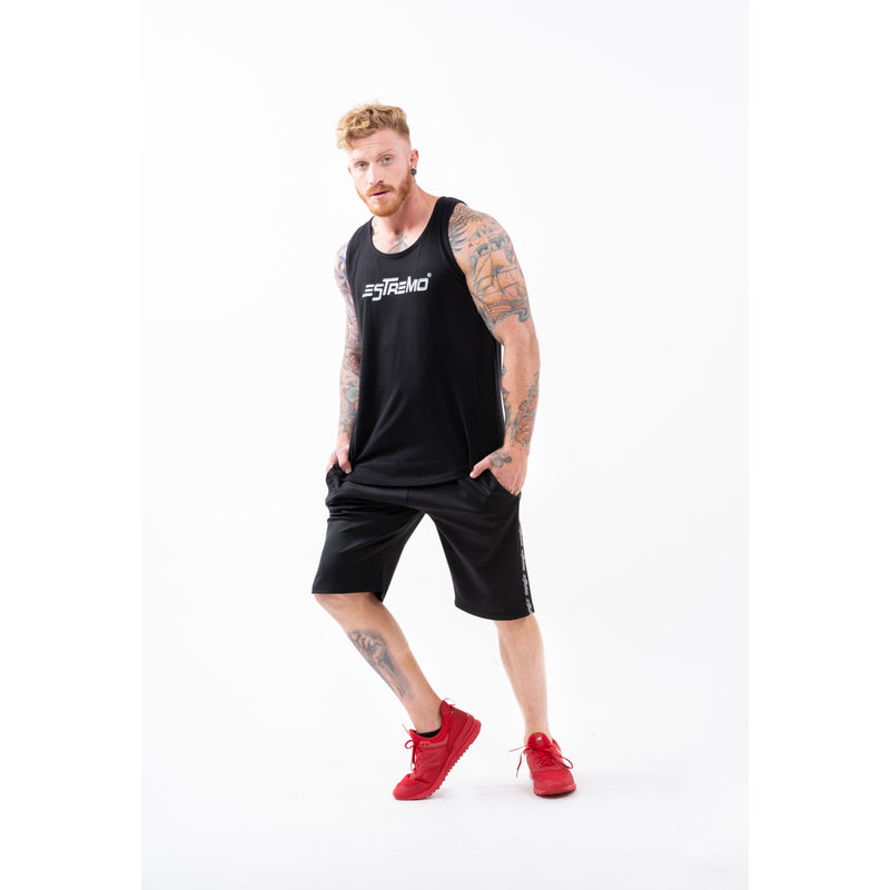 Estremo Fitness Flex-Knit Premium Shorts - Black - Estremo Fitness