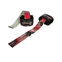 Wrist Support Bar Lifting Straps - Pink Camo - Estremo Fitness