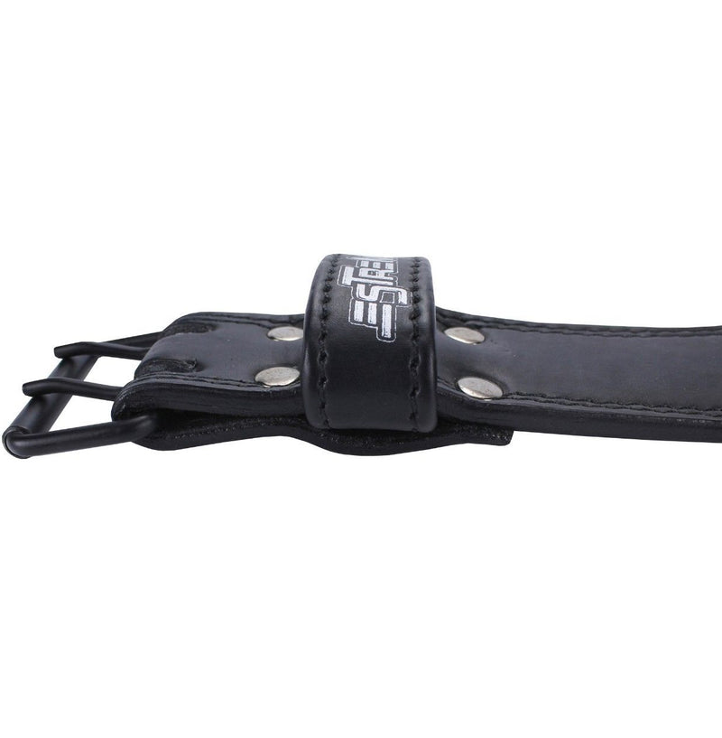 Genuine Leather Weightlifting Belt 6" Wide - Black - Estremo Fitness