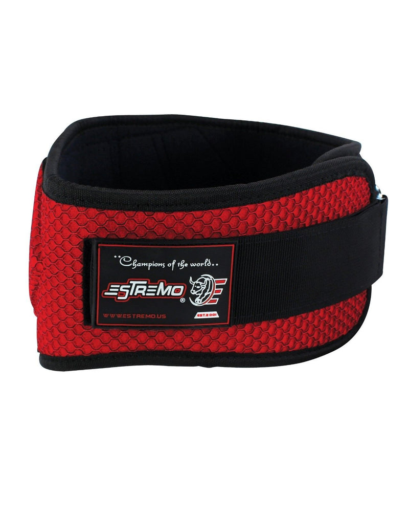 Weightlifting Belt 8" Neoprene - Red - Estremo Fitness